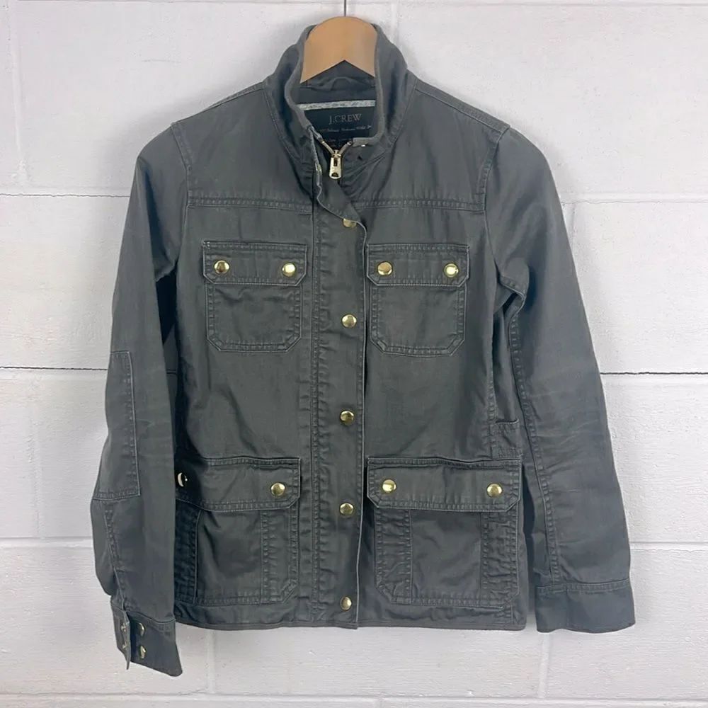 J.Crewβrelaxedβboyfriendβfieldβjacket